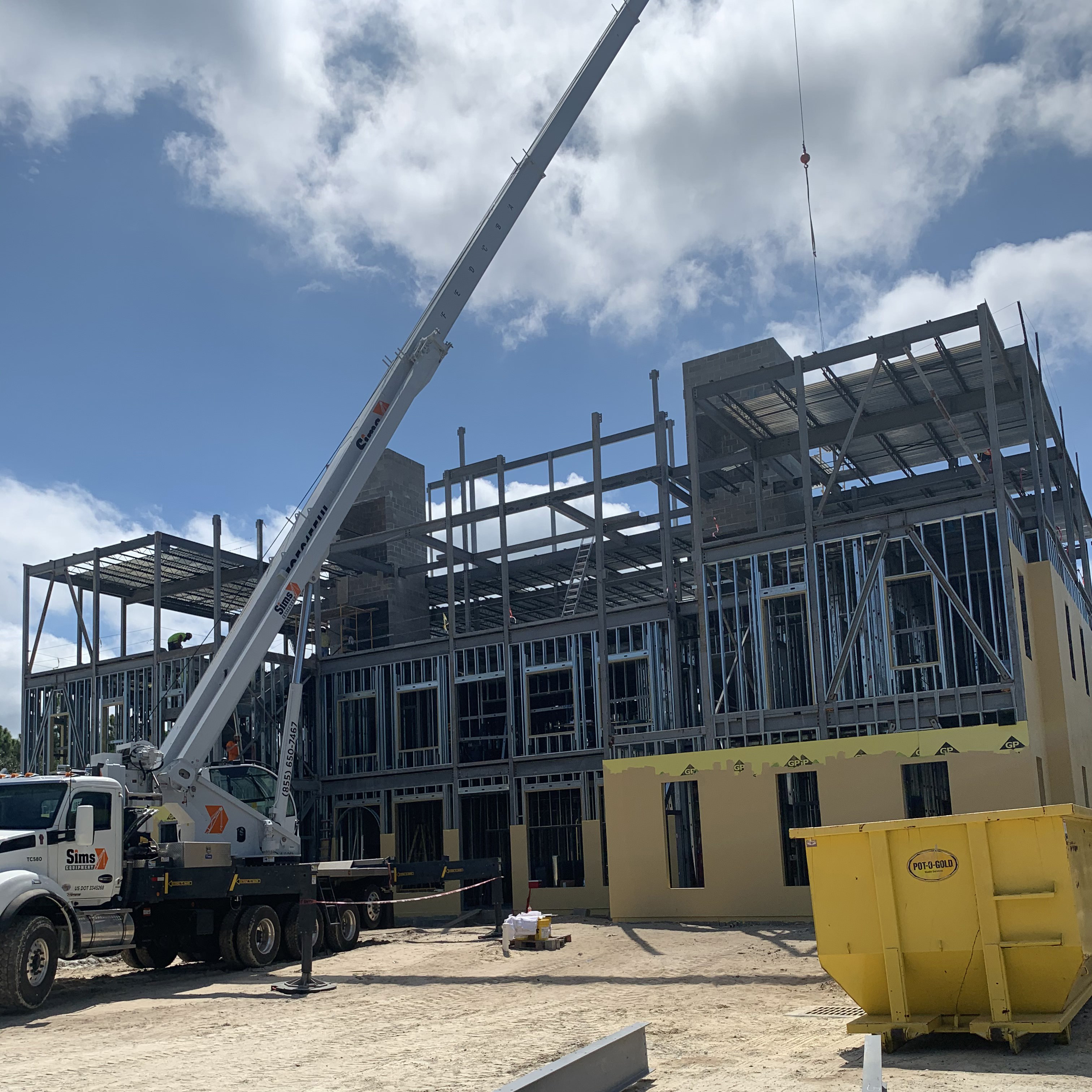 Commercial steelwork